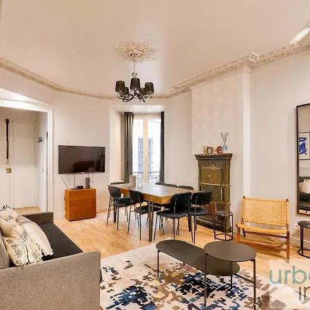 Apartament Urban Flat 57 - Luxury 4bdr Parisian Flat In