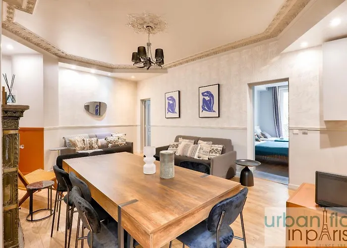 Urban Flat 57 - Luxury 4bdr Parisian Flat In Apartmán