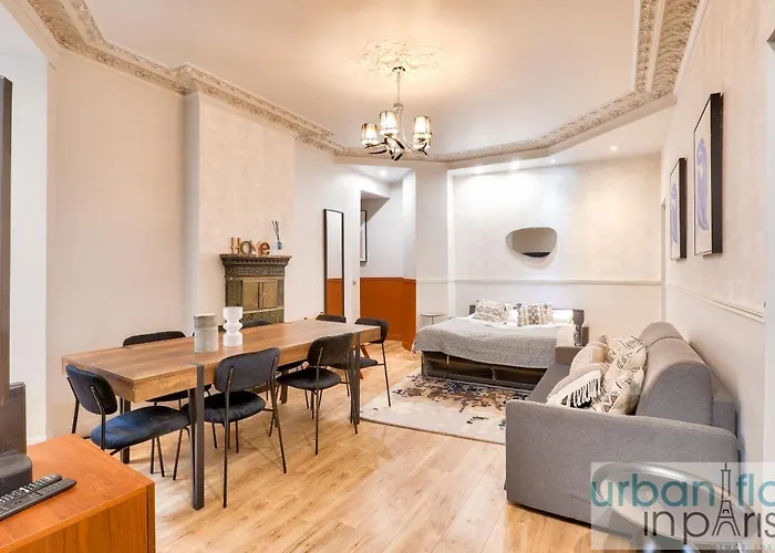 Apartament Urban Flat 57 - Luxury 4bdr Parisian Flat In *