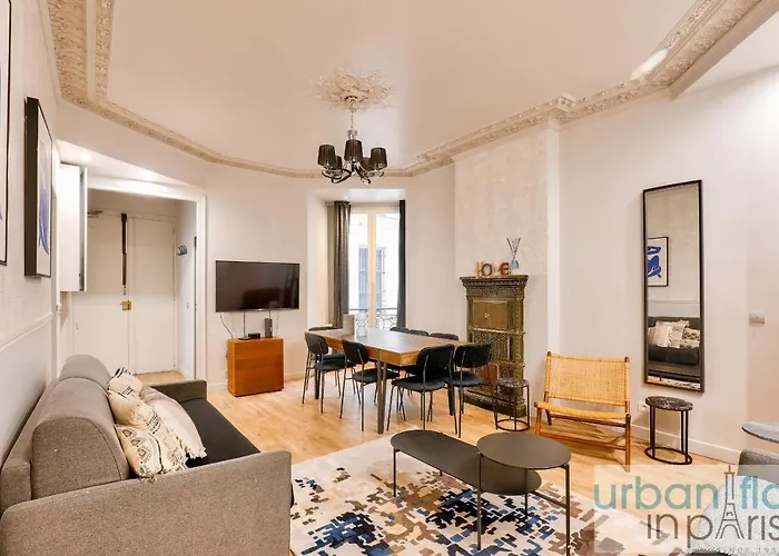 Apartament Urban Flat 57 - Luxury 4bdr Parisian Flat In